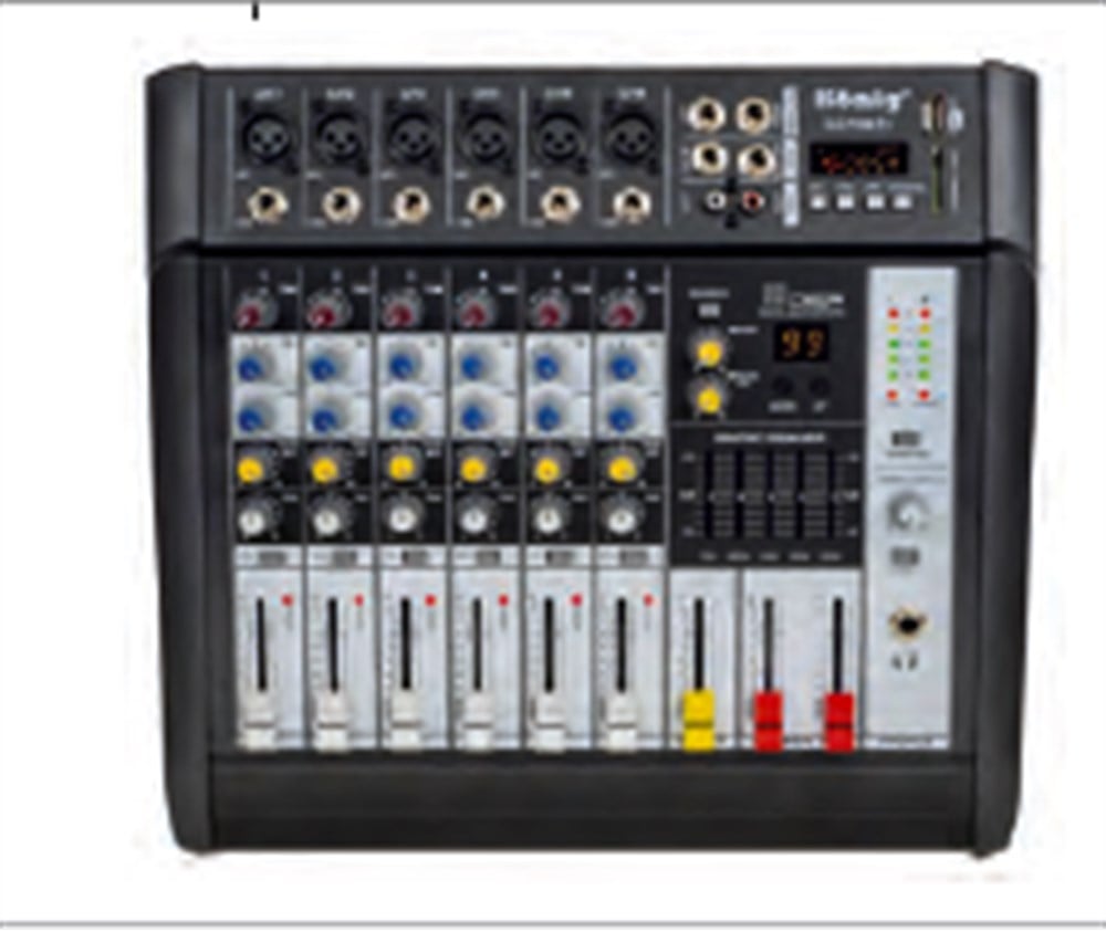 KÖNİG K6-P500 FX DIAMOND 6 KANALLI POWER MIXER