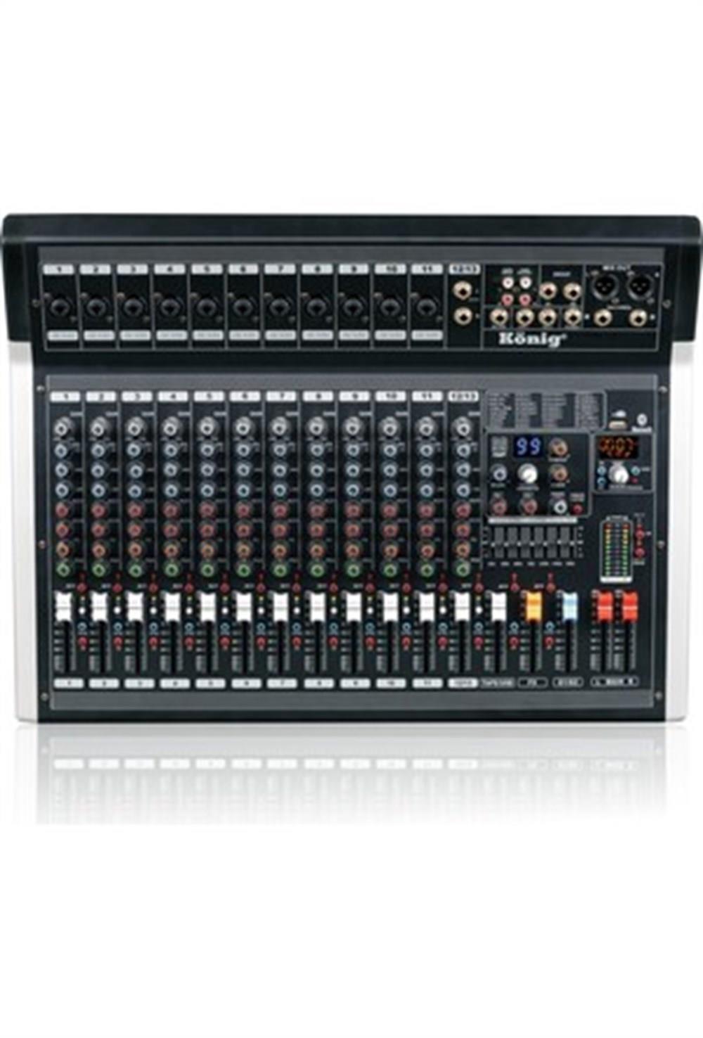 KÖNİG KG-8FX DIAMOND 9 KANALLI DECK MIXER