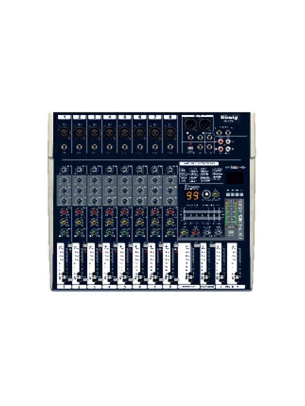 KÖNİG KM-8 FX DIAMOND 8 KANALLI DECK MIXER