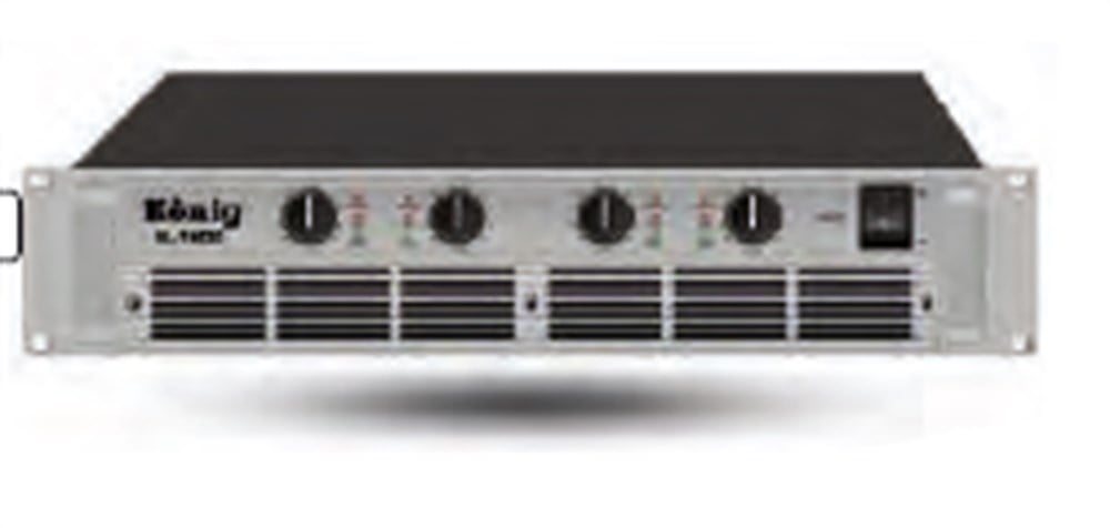 KÖNİG PRO-2808 2800 WATT 4 KANALLI POWER ANFİ