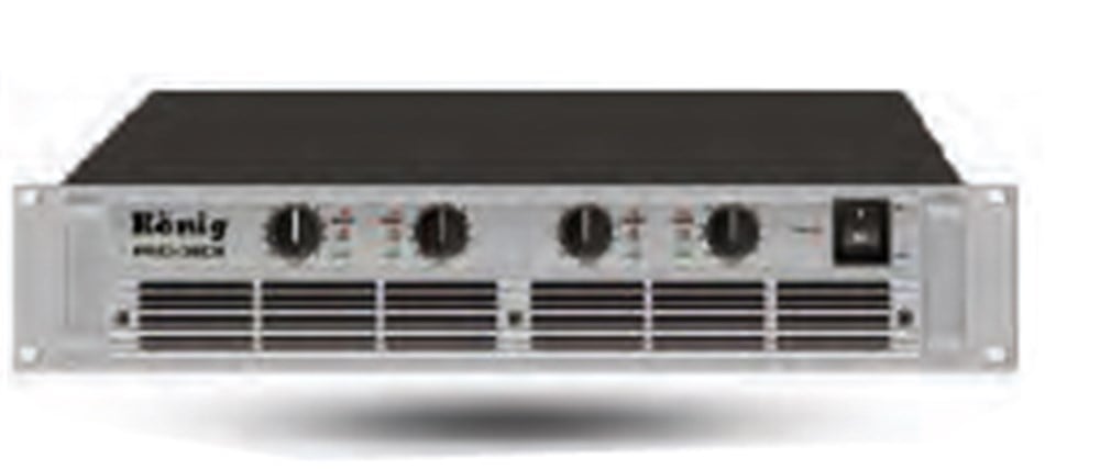 KÖNİG PRO-3608 3600 WATT 4 KANALLI POWER ANFİ