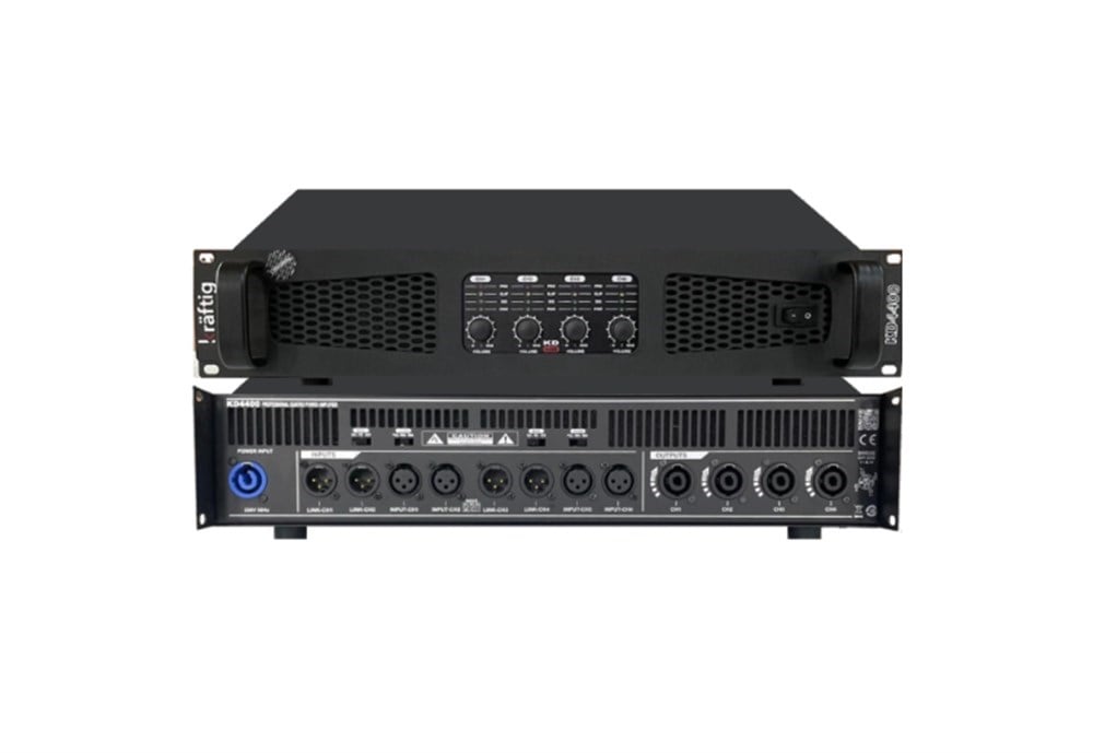 KRAFTIG KD-4400 4x600W-2Ω/4x900W-4Ω/4x600W-8Ω POWER ANFI 