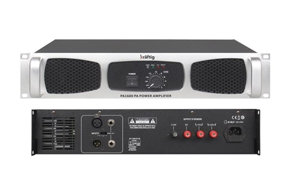 KRAFTIG PA1600 600 WATT 100V POWER ANFI 