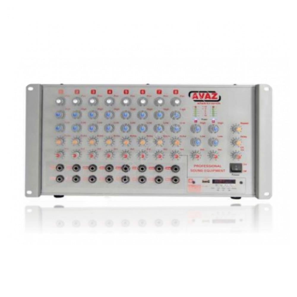 LİMİT AUDİO AVAZ 8900 USB 8 GİRİŞLİ 2X450W KÜP TİPİ ANFİLİ MİKSER
