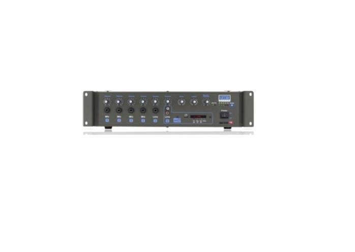 LİMİT AUDİO CMA-6150U 6 KANAL GİRİŞLİ 150W ANFİLİ MİKSER