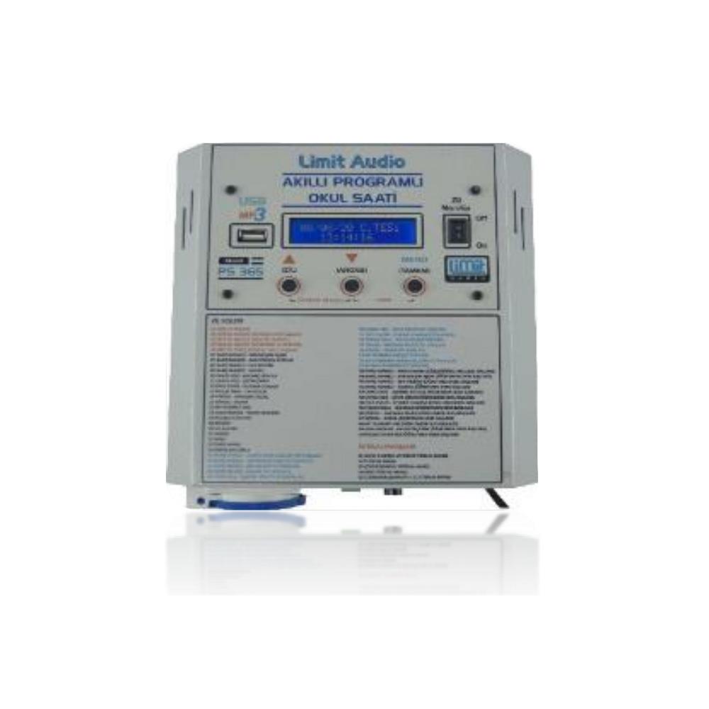 LİMİT AUDİO PS 365D USB MP3 DUVAR TİPİ AKILLI OKUL SAATİ