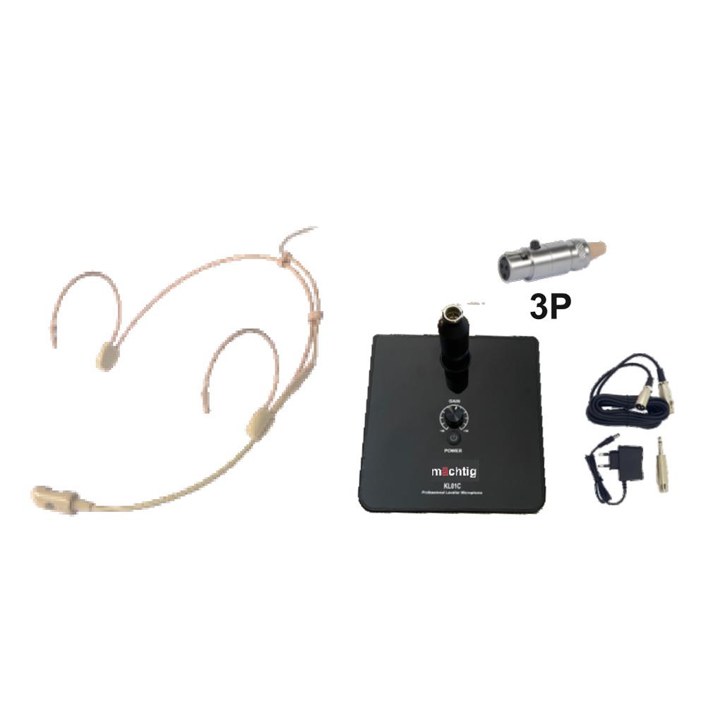 MÄCHTİG KLH602C KABLOLU HEADSET (KAFA) MİKROFONU