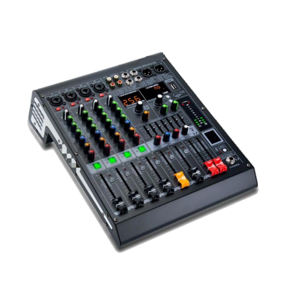 MÄCHTİG MC-6 6 KANAL 99 DSP EFEKTLİ TEK AUXLU DECK MİKSER