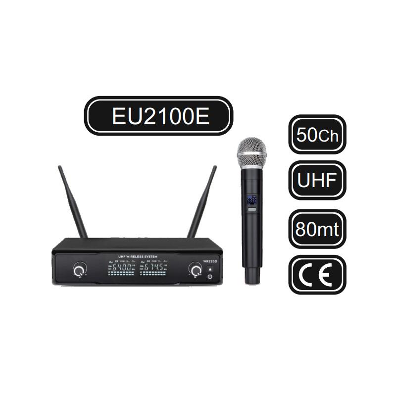 MACHTIG EU2100E 50 KANAL TEK EL UHF TELSİZ MİKROFON