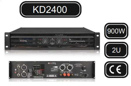 MACHTİG KD2400 POWER MİKSER 2x450W-2Ω/2x300W-4Ω/ 2x200W-8Ω POWER MİKSER