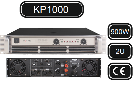 MACHTİG KP1000 POWER MİKSER 2x450W-2Ω/2x300W-4Ω/ 2x200W-8Ω POWER MİKSER