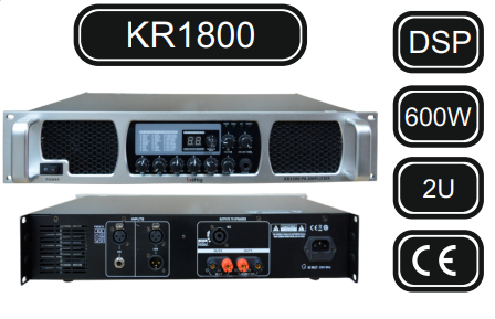 MACHTİG KR1800 600W REVERBLİ EZAN ANFİSİ POWER AMPLİFİKATÖR