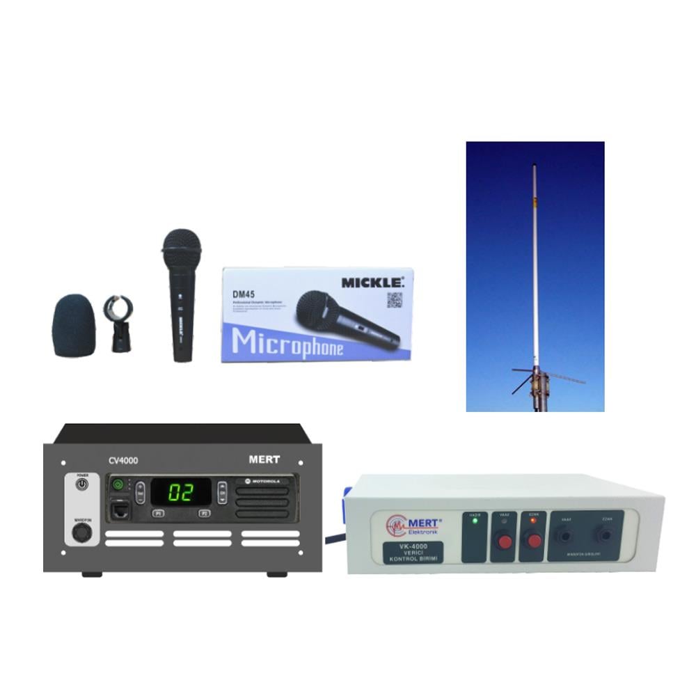 MERT ELEKTRONİK CV4000 CAMİ TİPİ MERKEZ VERİCİ