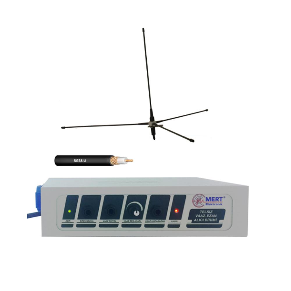 MERT ELEKTRONİK MRT4100 EZAN VE VAAZ ALICISI