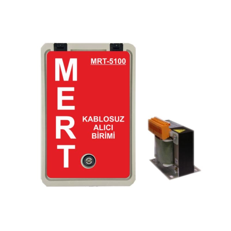 MERT MRT5100-100V 100W 100V VHF ALICI KISA DEVRE KORUMALI KABLOSUZ ANONS ALICISI