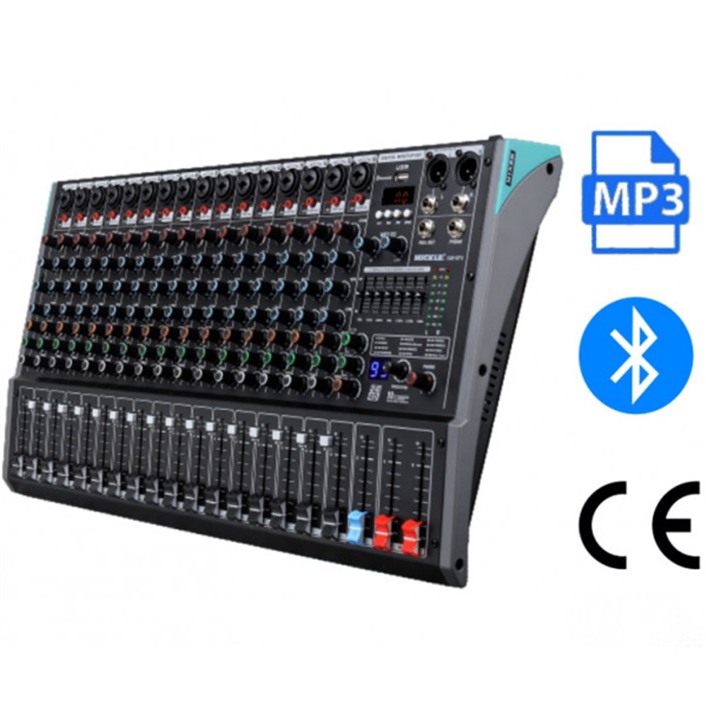 MICKLE GM16FX 16 KANAL 1 STEREO ANALOG MIKSER