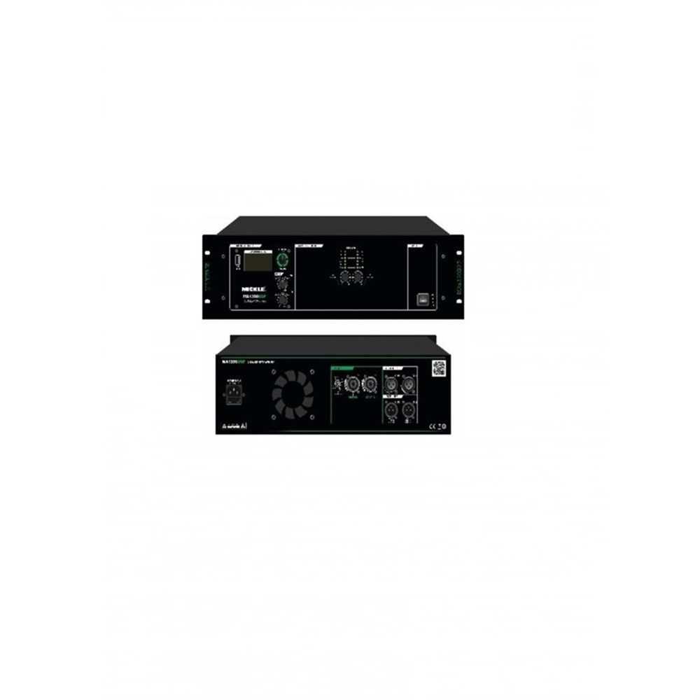 MİCKLE M2600DSP 4X650W 4 OHM EFEKTLİ MİNARE ANFİSİ