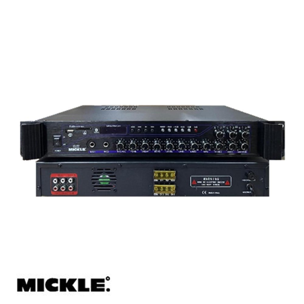 MİCKLE MA1080 3 ZONE 300 WATT HAT TRAFOLU ANFİ
