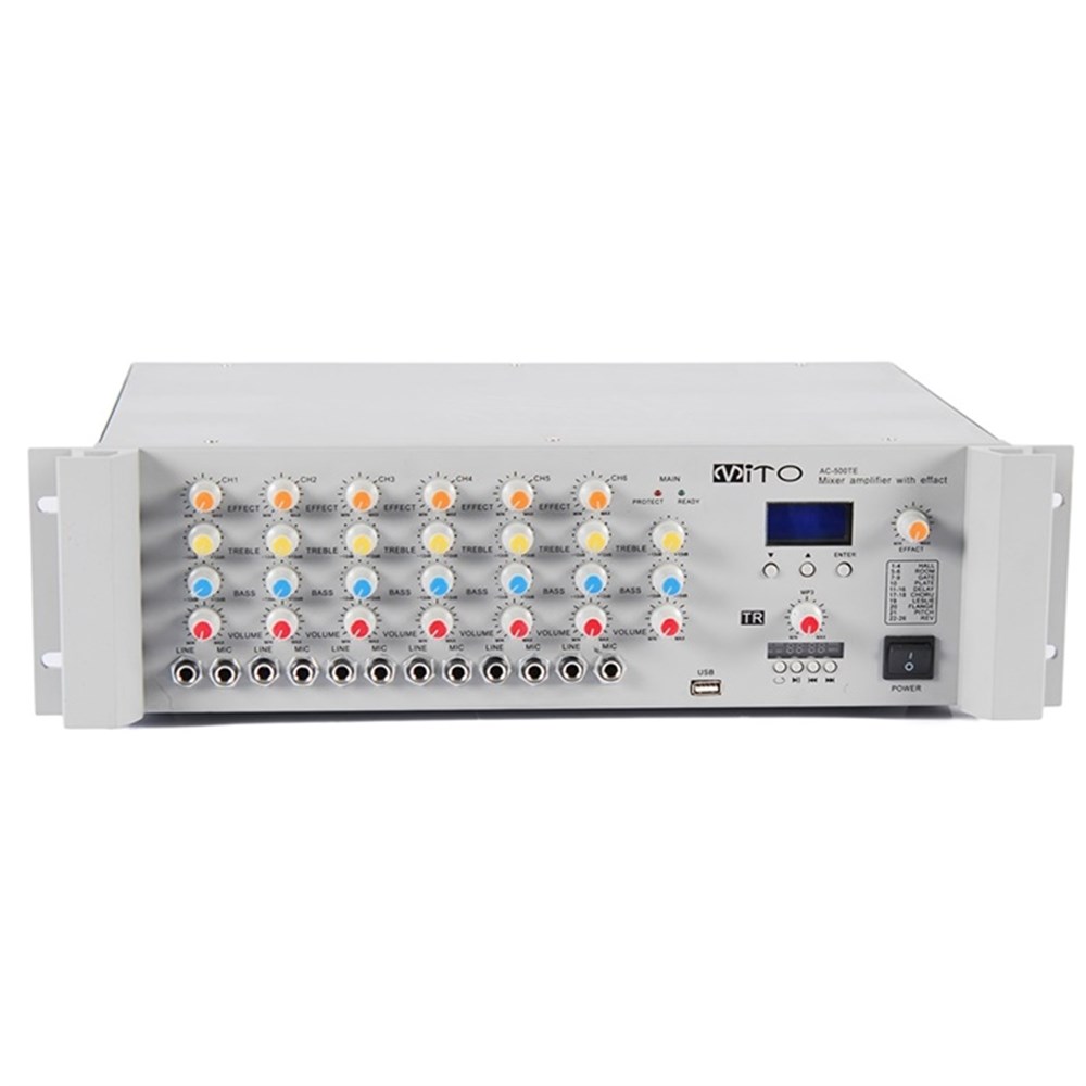 MITO AC 500 USB T V2 500W 4-8 OHM ANFİ