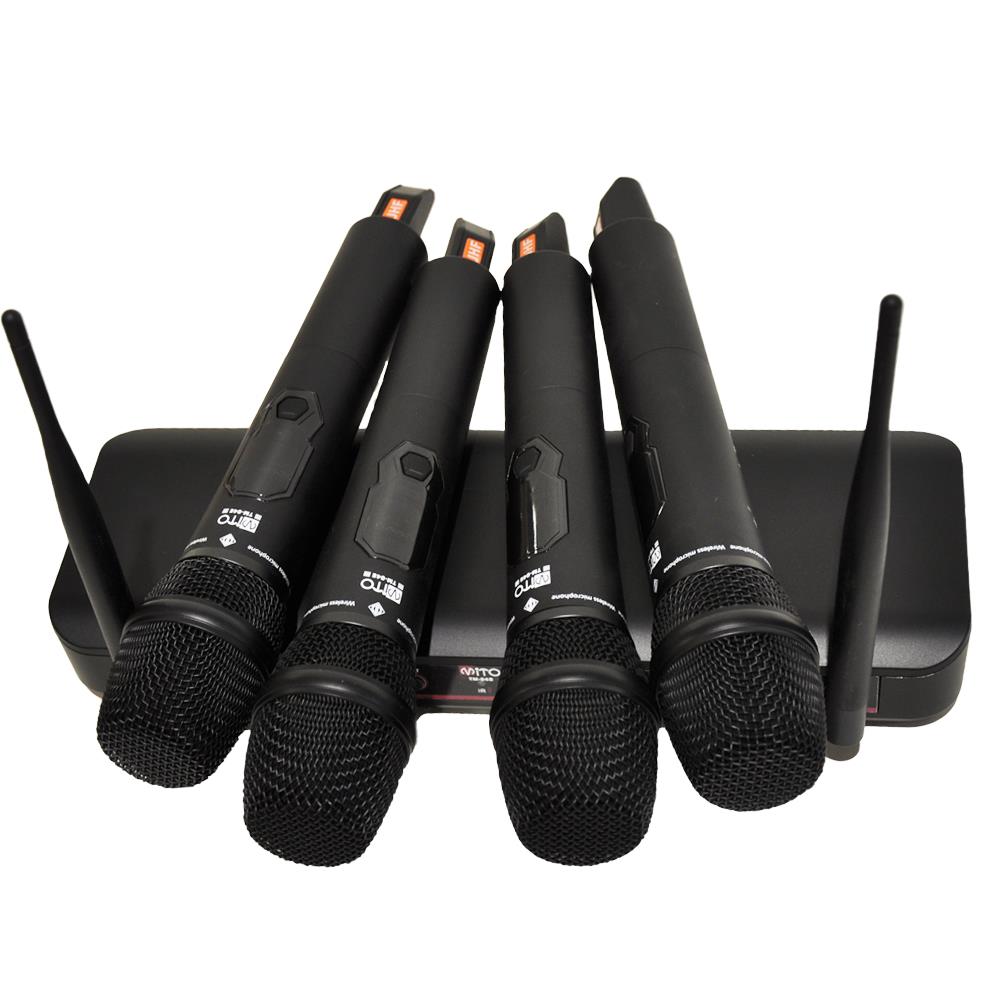 MİTO TM-04E 4LÜ EL 4X100 KANAL FULL DİGİTAL TELSİZ MİKROFON