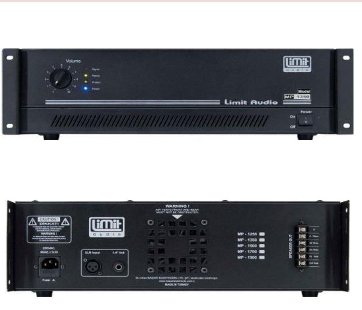 MP-1150TR 150 WATT HAT TRAFOLU MONO ANFİ