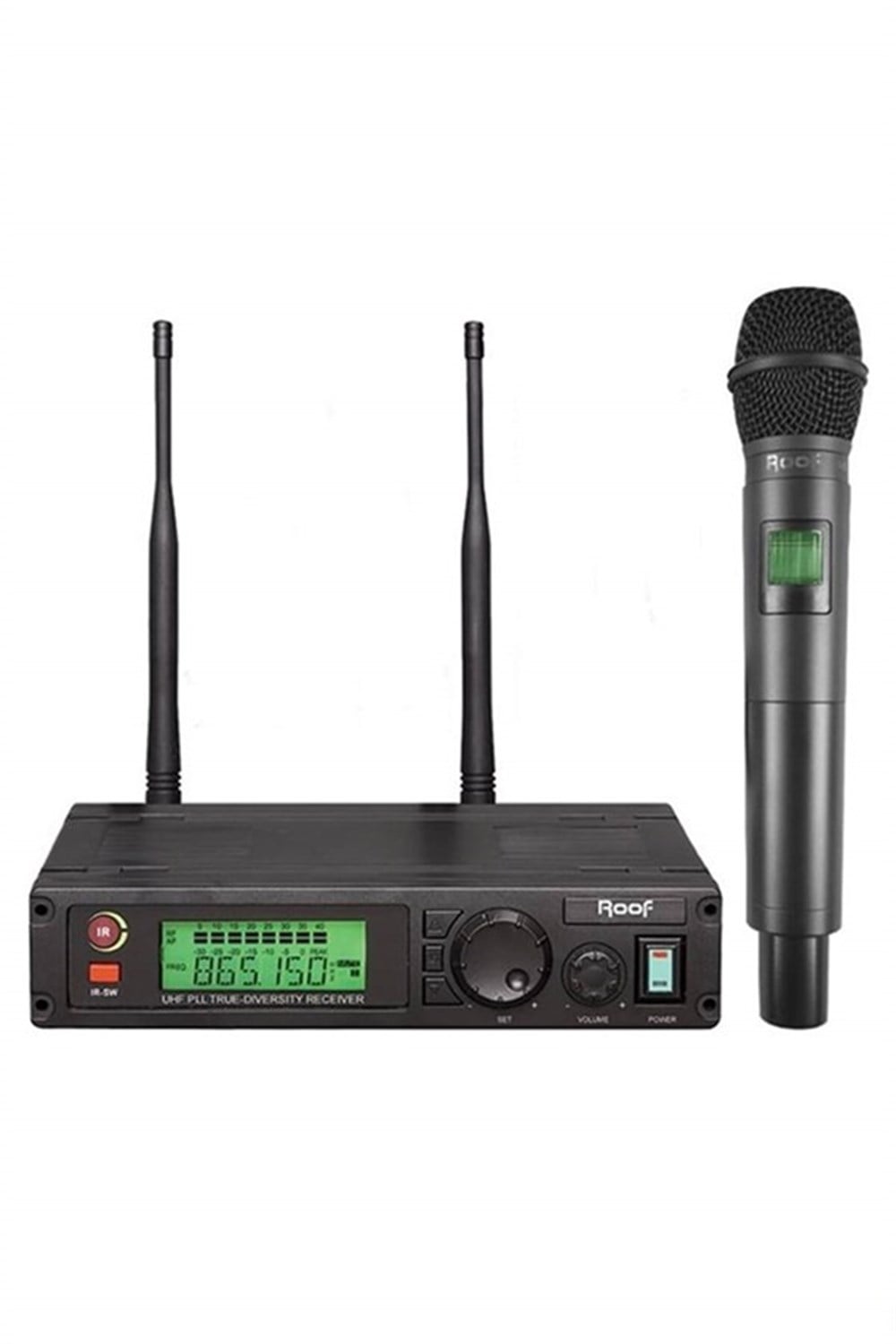 ROOF R-1100 UHF KABLOSUZ EL MİKROFONU 
