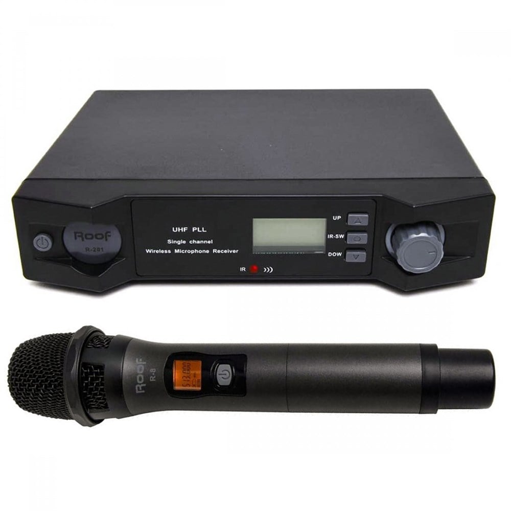 ROOF R-201 UHF KABLOSUZ EL MİKROFONU