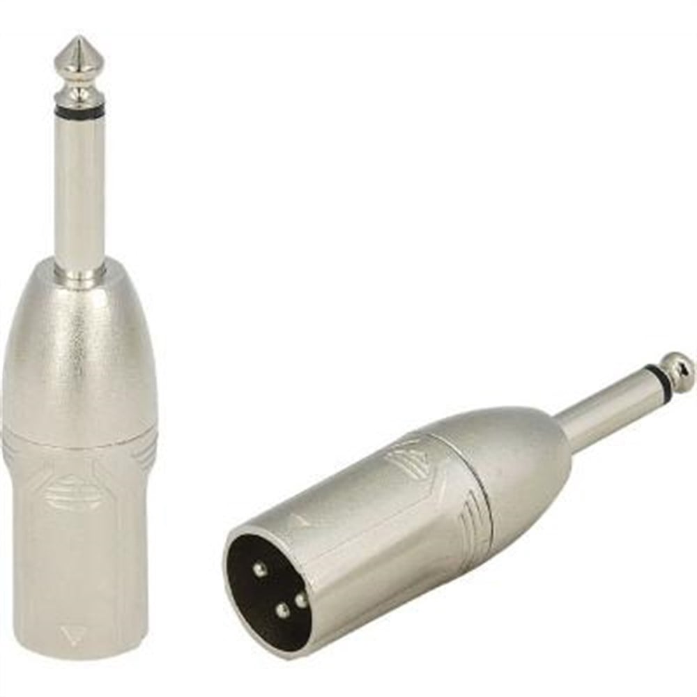 ROXTONE R-J383 6.3 MM MONO ERKEK-XLR 3 PİN ERKEK ÇEVİRİCİ 15Lİ PAKET