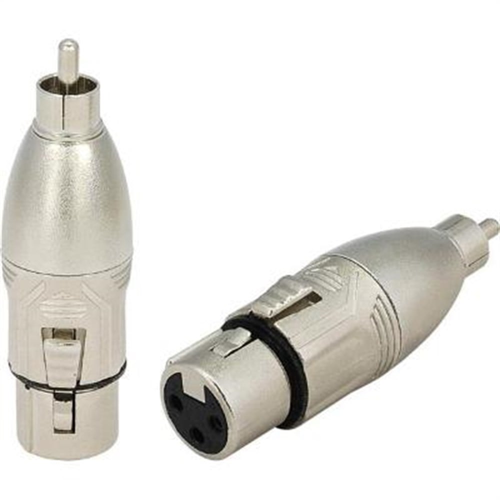ROXTONE RX-J385 RCA ERKEK-XLR 3 PİN DİŞİ ÇEVİRİCİ 15Lİ PAKET