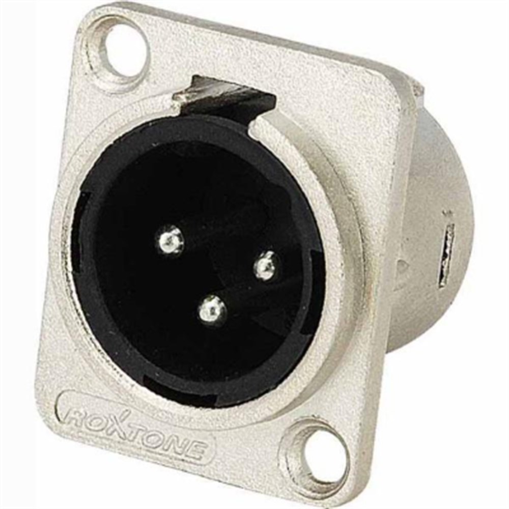 ROXTONE RX-J902 XLR 3 PİN JAK ERKEK ŞASE 15Lİ HAZIR PAKET