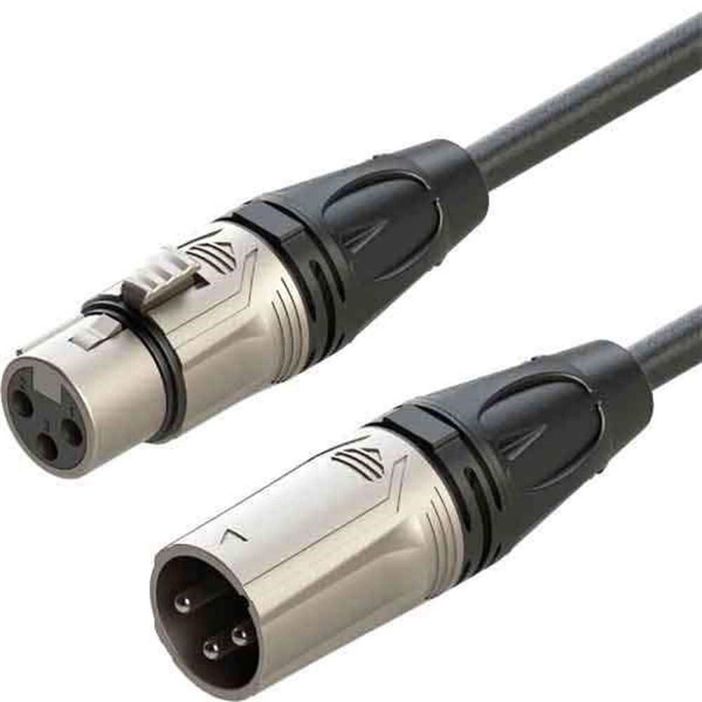 ROXTONE RX-K12110 10 METRE XLR ERKEK - XLR DİŞİ MİKROFON KABLOSU