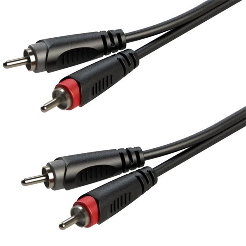 ROXTONE RX-K12810 2XRCA - 2XRCA 10 METRE HAZIR KABLO