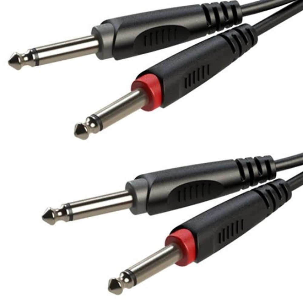 ROXTONE RX-K13503 3 METRE 3.5 MM STEREO  - MONO GİTAR HAZIR KABLO