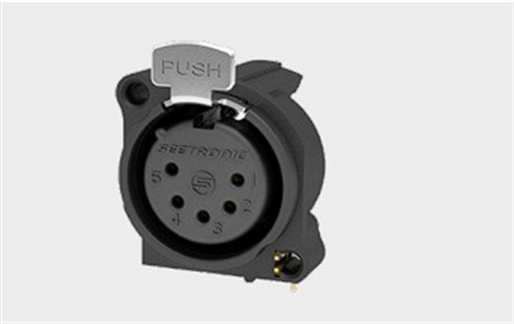 SEETRONIC SCBDF5-H 5 KUTUPLU DİŞİ XLR ŞASE PLASTİK GÖVDE 10 LU HAZIR PAKET 