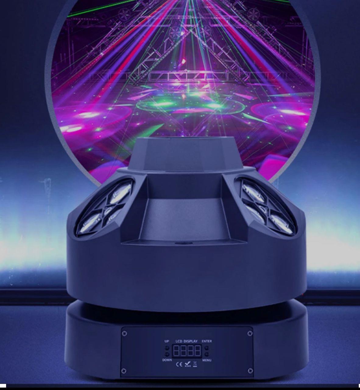STİ 200 WATT RGBW 4in1 LED LAZER STROBE ROBOT IŞIK