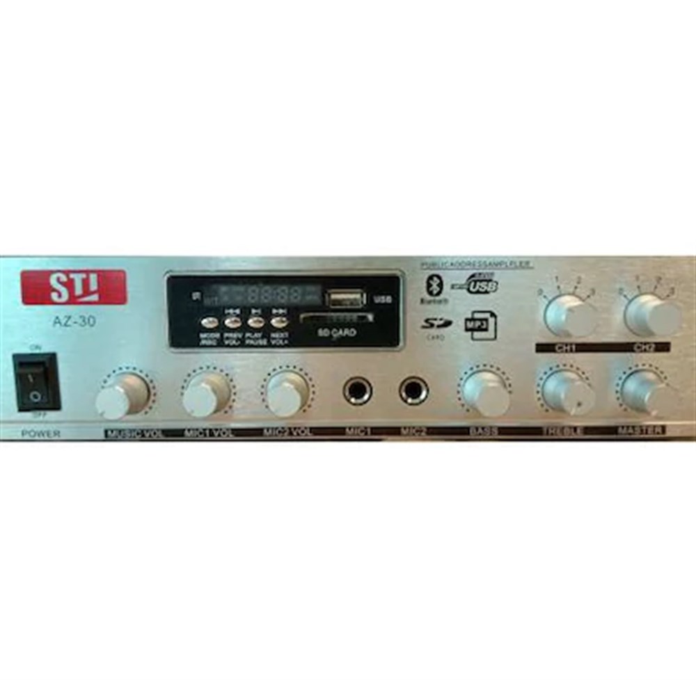 STI AZ 30 STEREO HAT TRAFOLU MİXER AMPLİFİKATÖR