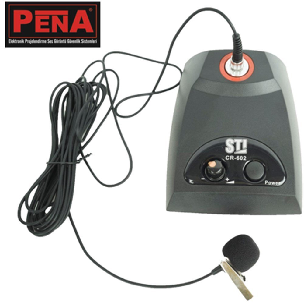 STI CR 602 IŞIKLI KABLOLU CONDENCER YAKA TİPİ MASA MİKROFONU