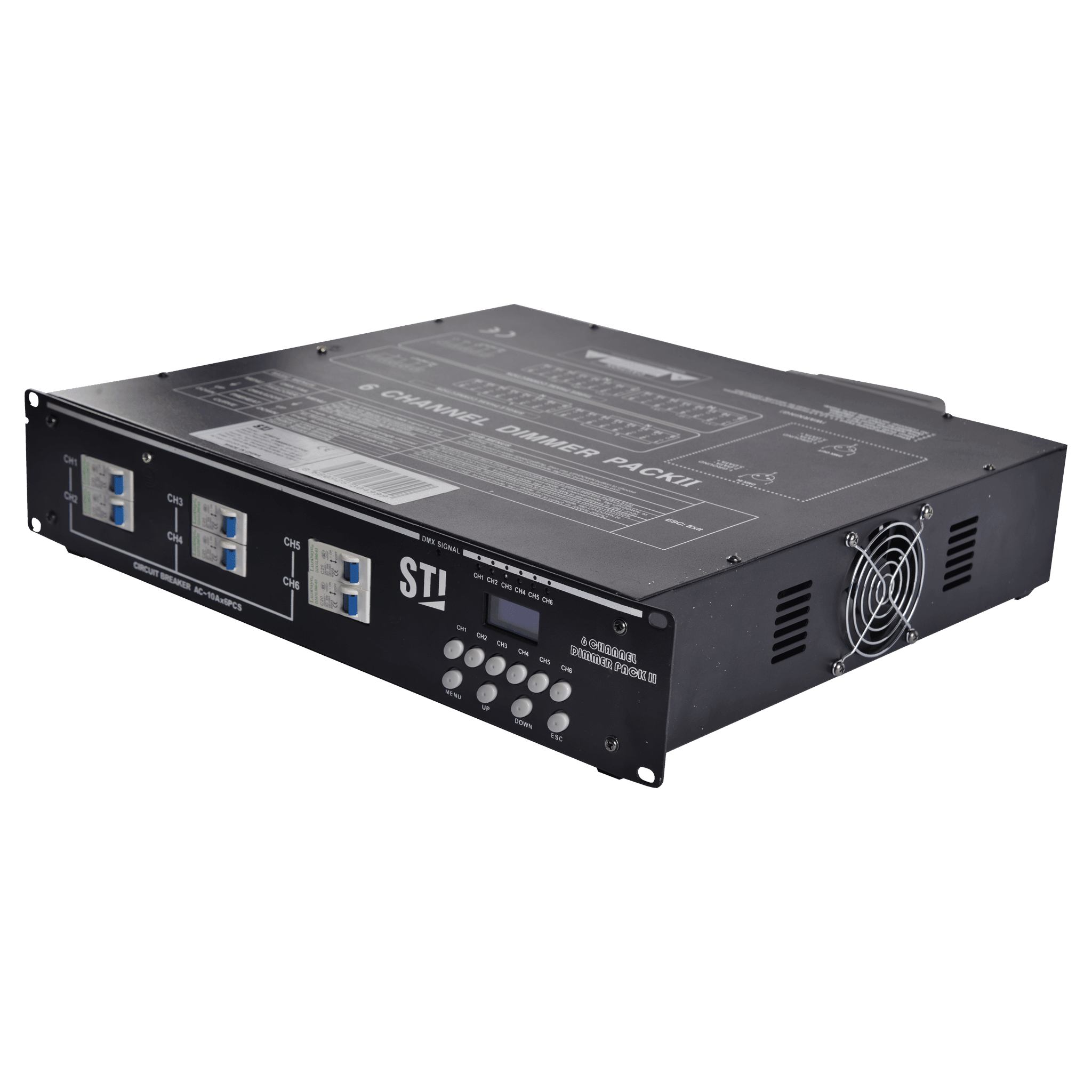 STI DP-06 6X20A DİGİTAL DİMMER