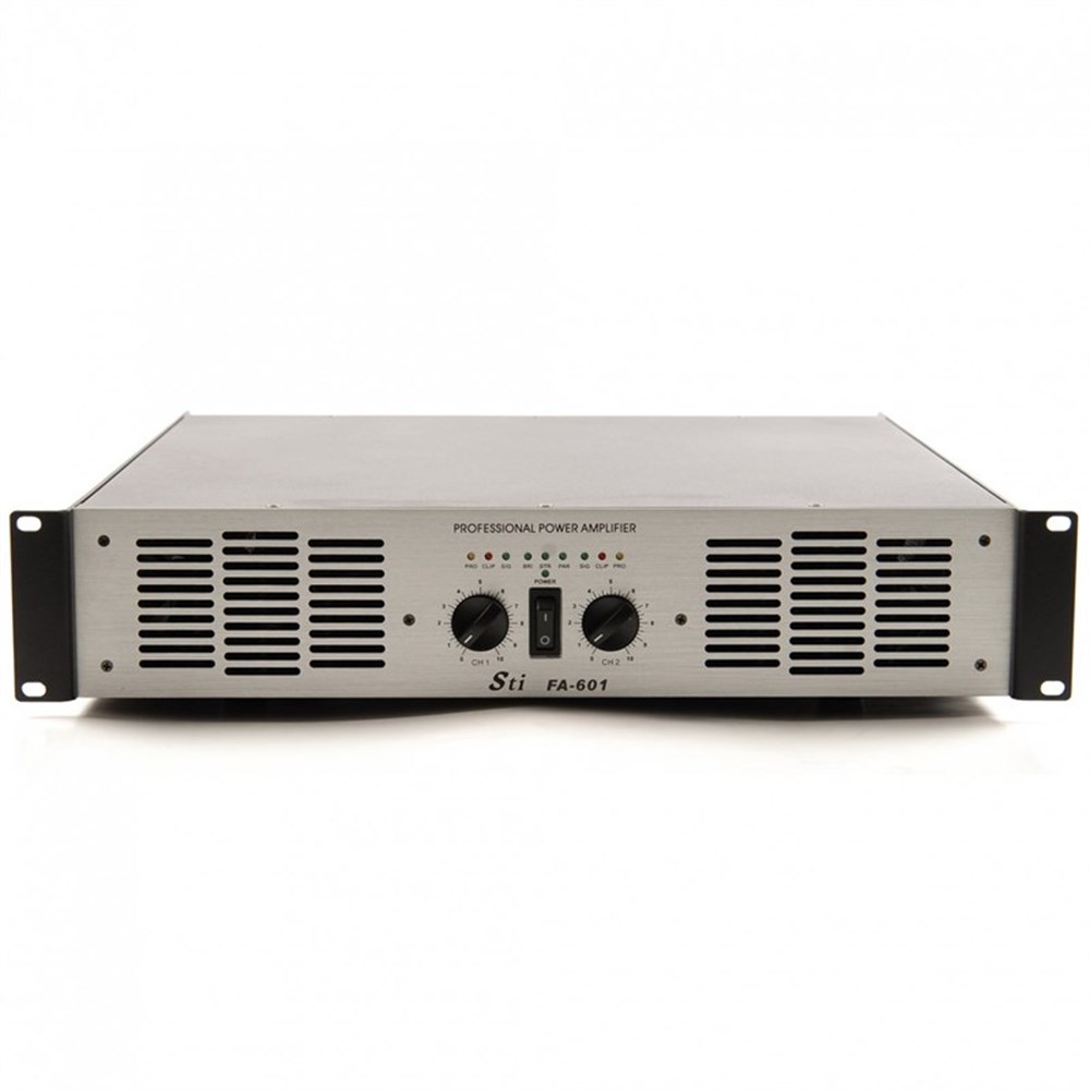 STİ FA 601 İKİ KANALLI 2X530 WATT STEREO GÜÇ ANFİSİ