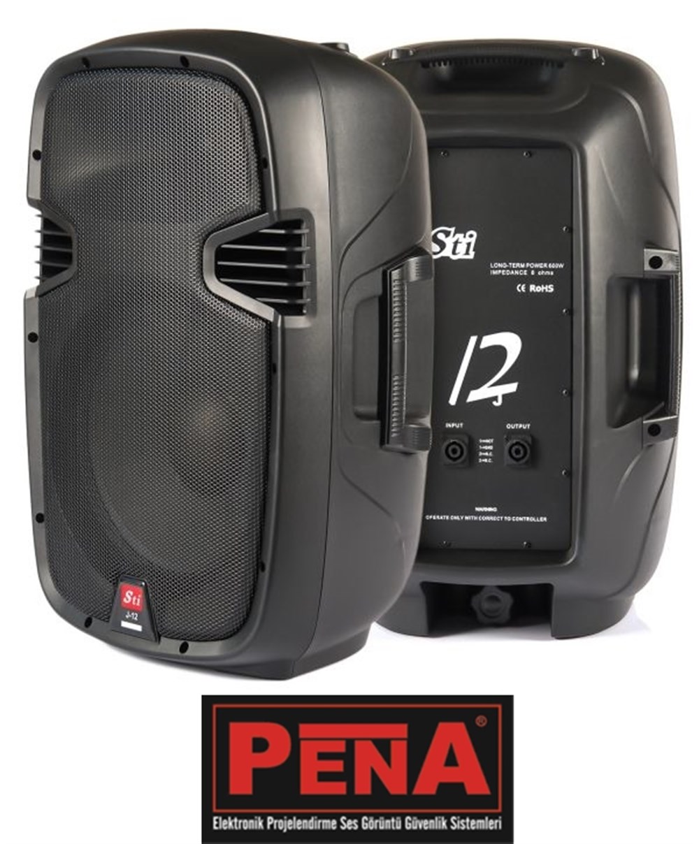 STI J-12 KABİN TİPİ PASİF HOPARLÖR 12'' 350 WATT