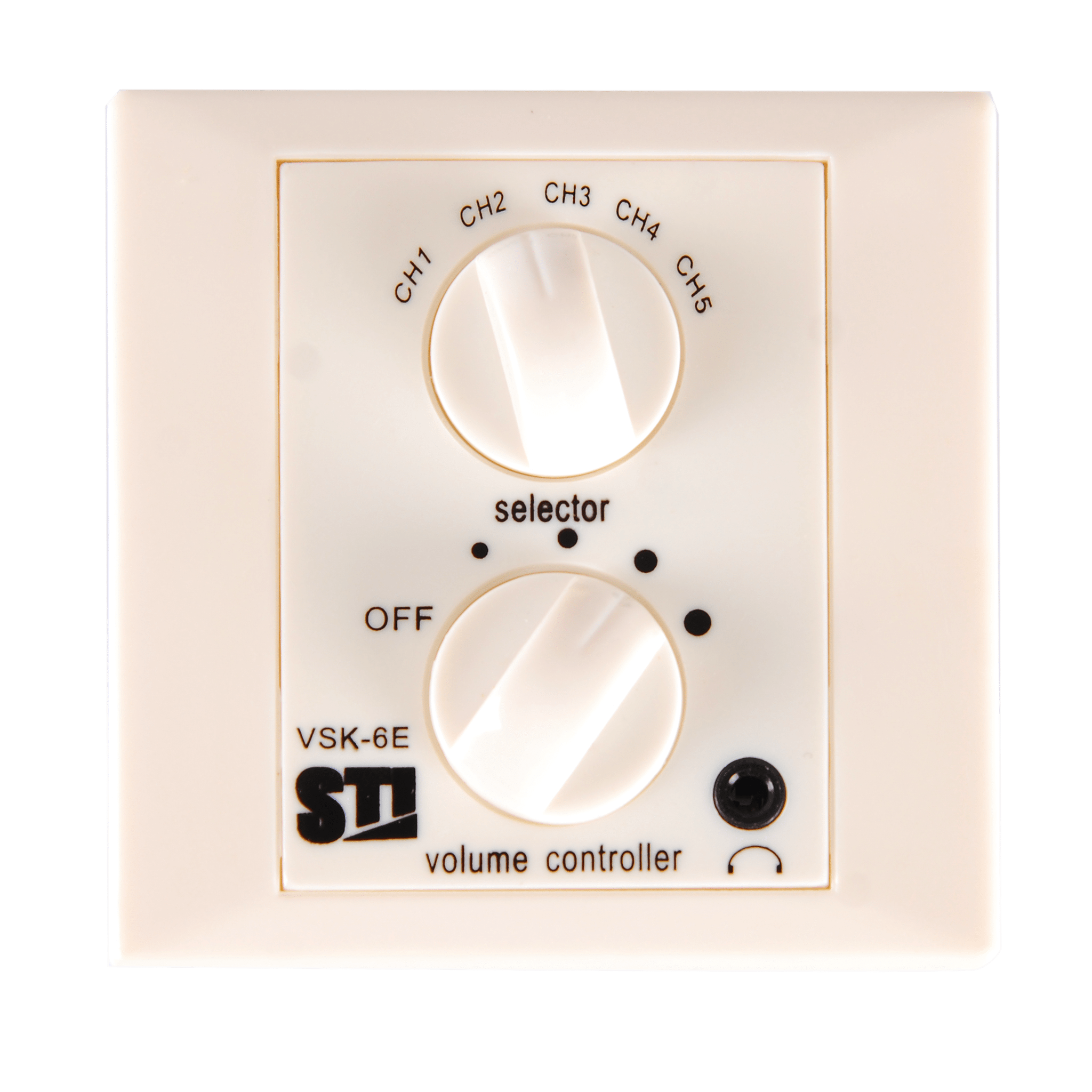 STI VSK-6E 6 WATT 5 KANAL SEÇİCİLİ VOLUME KONTROL HASTA BAŞI ÜNİTESİ