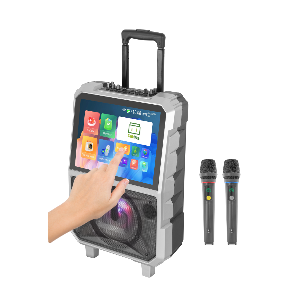 TALKBAG TB-302TVS 15.1'' DOKUNMATİK ANDROİD EKRANLI TAŞINABİLİR HOPARLOR