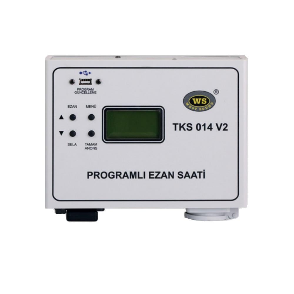 WEST SOUND TKS 014 V2 (DUVAR TİPİ) PROGRAMLI EZAN SAATİ