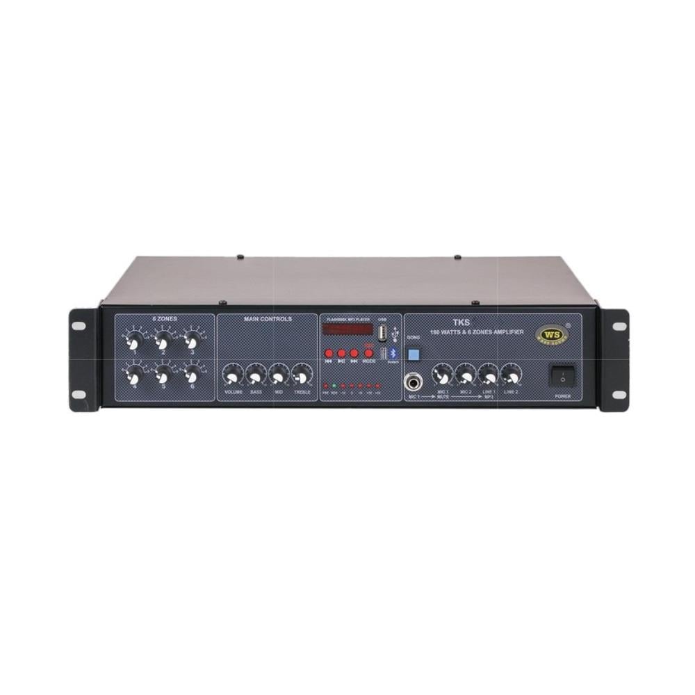 WEST SOUND TKS 340 Z-6 PRO MİKSERLİ AMFİ