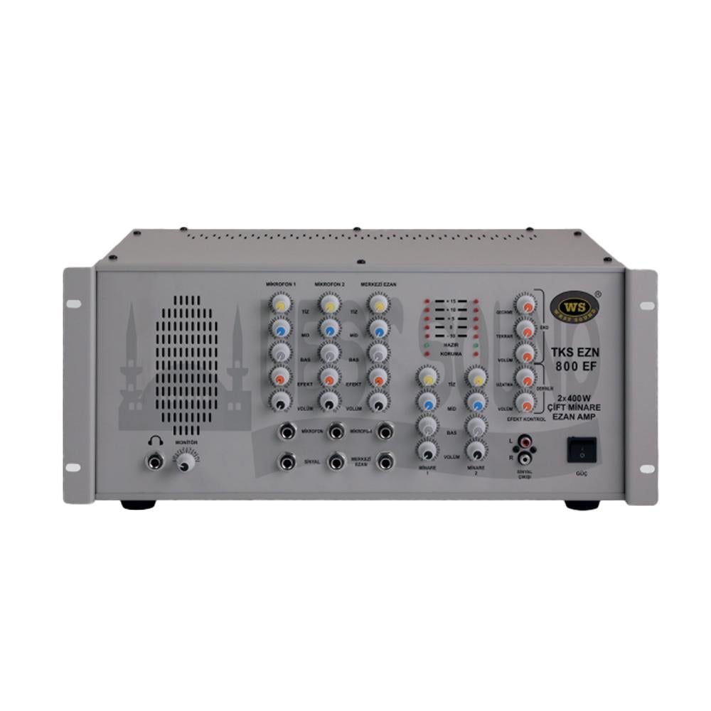 WEST SOUND TKS EZN 800 EF ÇİFT MİNARE İÇİN EZAN AMPLİFİKATÖRÜ