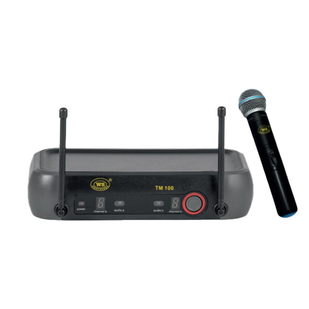 WEST SOUND TM 100 E TEK EL UHF ÇİFT ANTEN TELSİZ MİKROFON