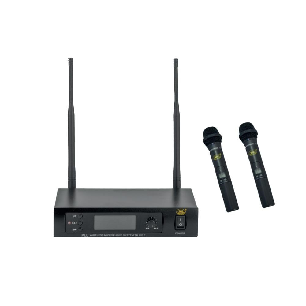 WEST SOUND TM 200 EE ÇİFT EL UHF 100 KANAL ÇİFT ANTEN TELSİZ MİKROFON