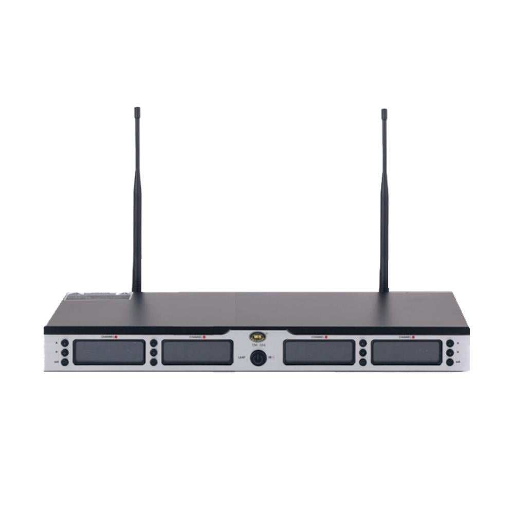 WEST SOUND TM 304 4'LÜ 4X100 KANAL UHF TELSİZ MİKROFON ALICI
