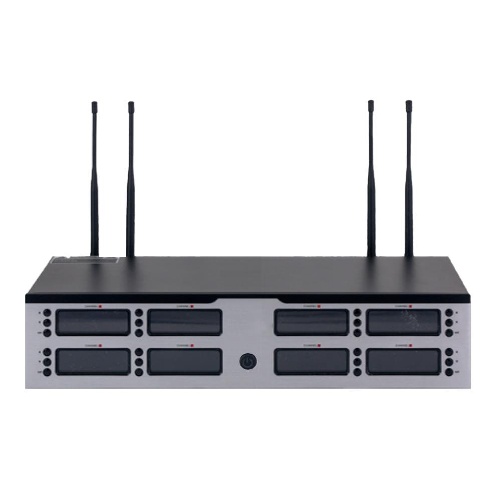 WEST SOUND TM 308 8'Lİ 8X100 KANAL UHF TELSİZ MİKROFON ALICI