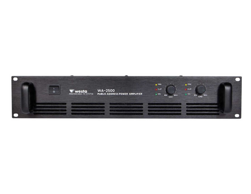 WESTA WA-2500 2 X 500 WATT POWER AMFİ